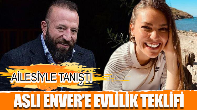 Aslı Enver'e Önder Öztarhan'dan evlilik teklifi!