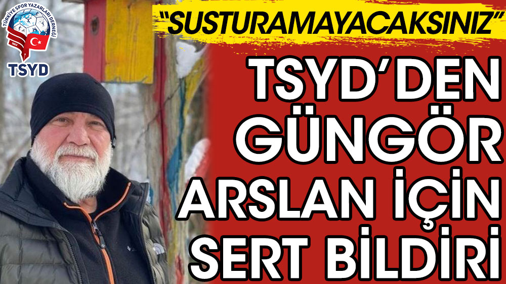 TSYD'den öldürülen gazeteci Güngör Arslan için sert bildiri