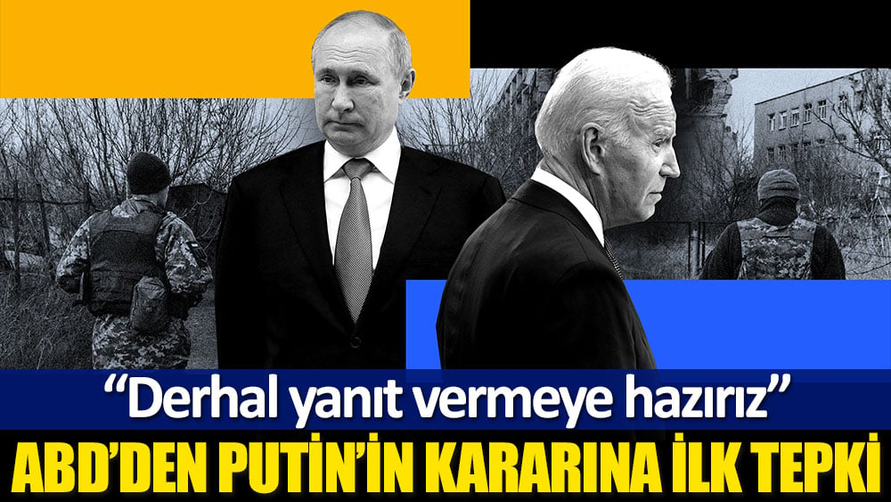 Beyaz Saray: Biden Donetsk ve Luhansk'a yaptırım uygulayacak