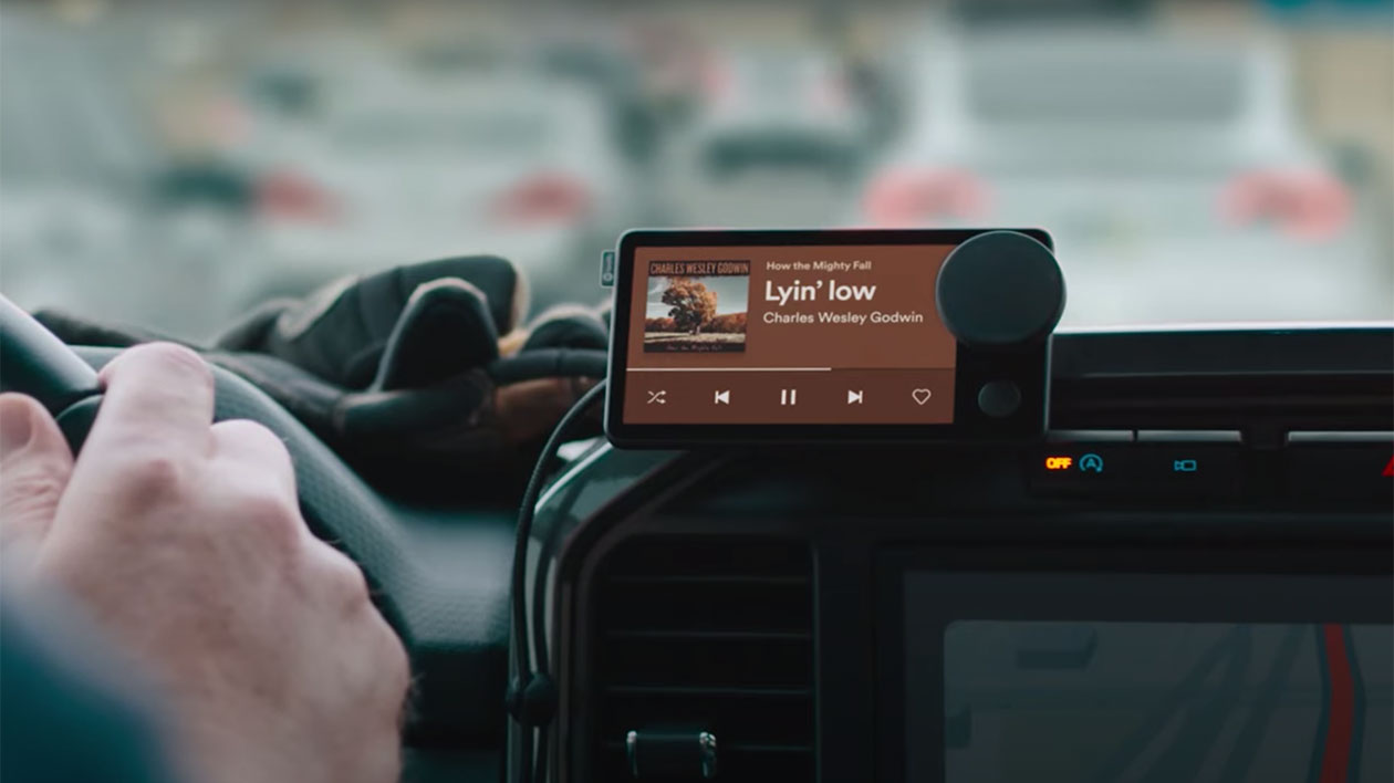 Spotify'dan araç içi ses cihazı geldi