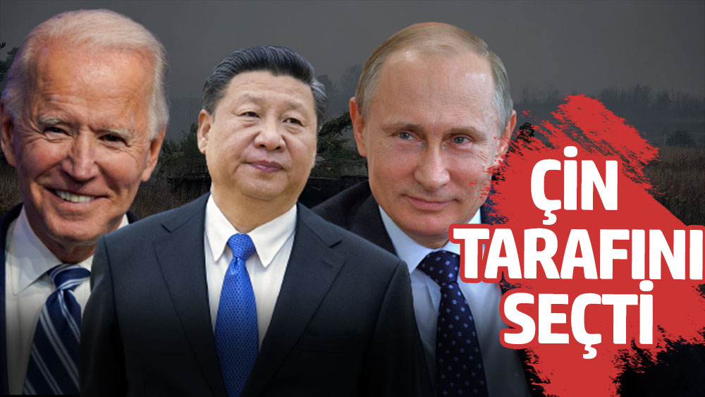 Putin ile Biden arasındaki savaşta Çin tarafını seçti