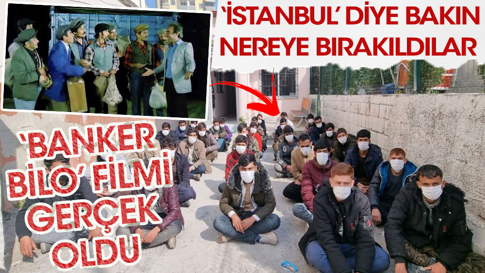 'Banker Bilo' filmi gerçek oldu! 'İstanbul’ diye bakın nereye bırakıldılar
