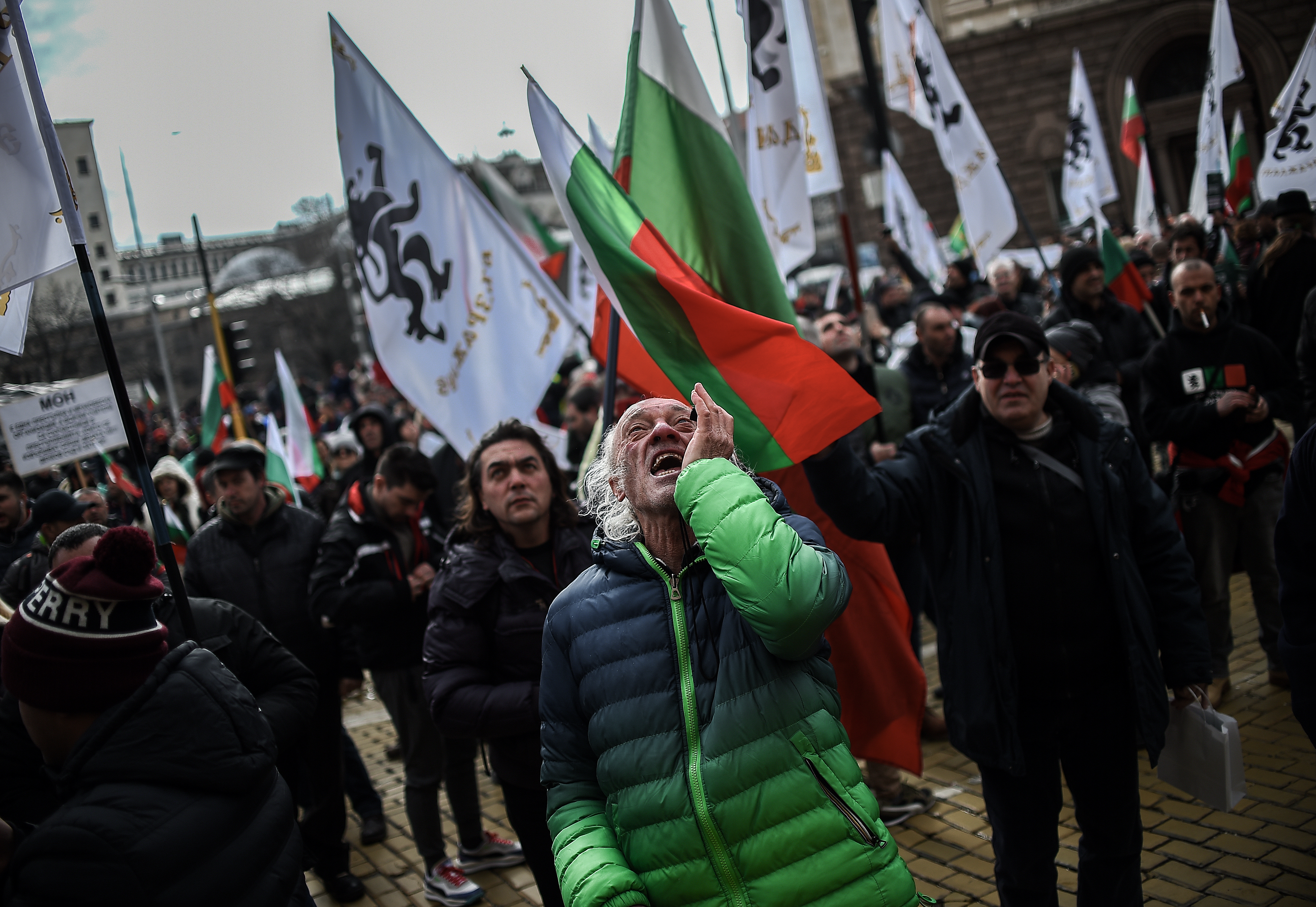 Bulgaristan'da zorunlu aşı uygulaması protesto edildi