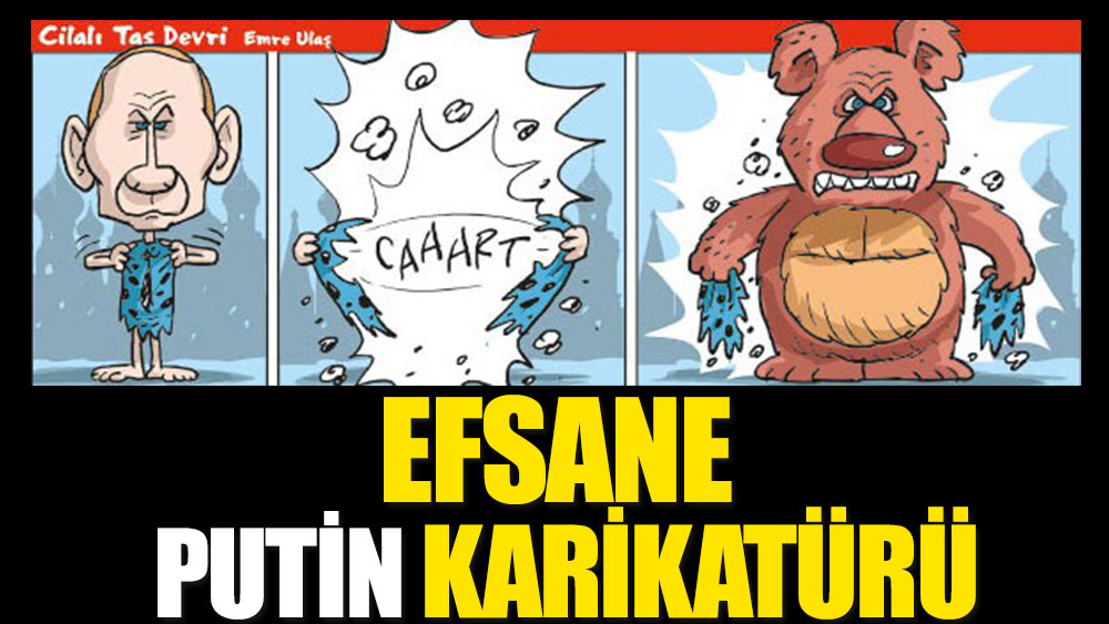 Efsane Putin karikatürü