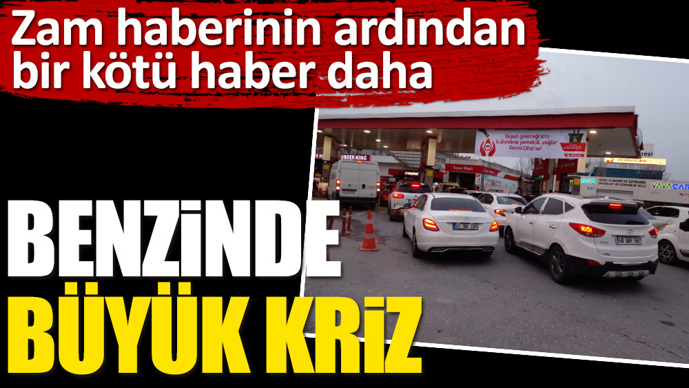 Benzinde büyük kriz. Zam haberinin ardından bir kötü haber daha