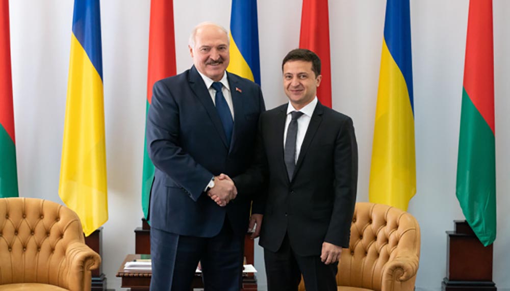 Zelenski, Lukaşenko ile görüştü
