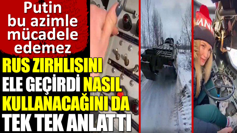 Ukraynalı siviller, ele geçirdikleri Rus araçlarının nasıl kullanacağını TikTok'ta anlatıyor