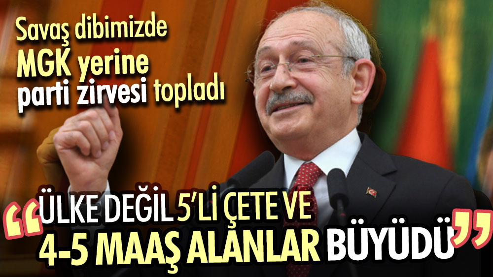 Kemal Kılıçdaroğlu: AK Parti'nin sözcüsü kalkar da devlet adına nasıl konuşur?
