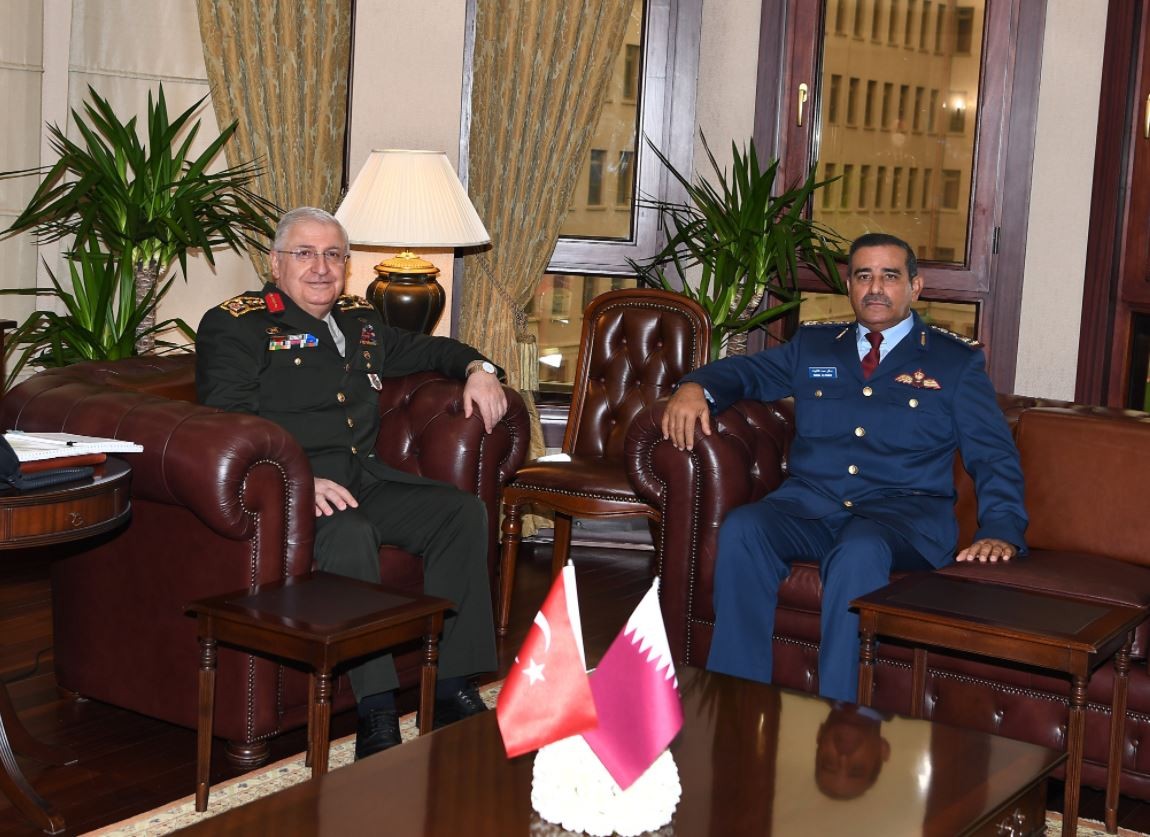 Genelkurmay Başkanı Güler Katarlı mevkidaşı ile görüştü