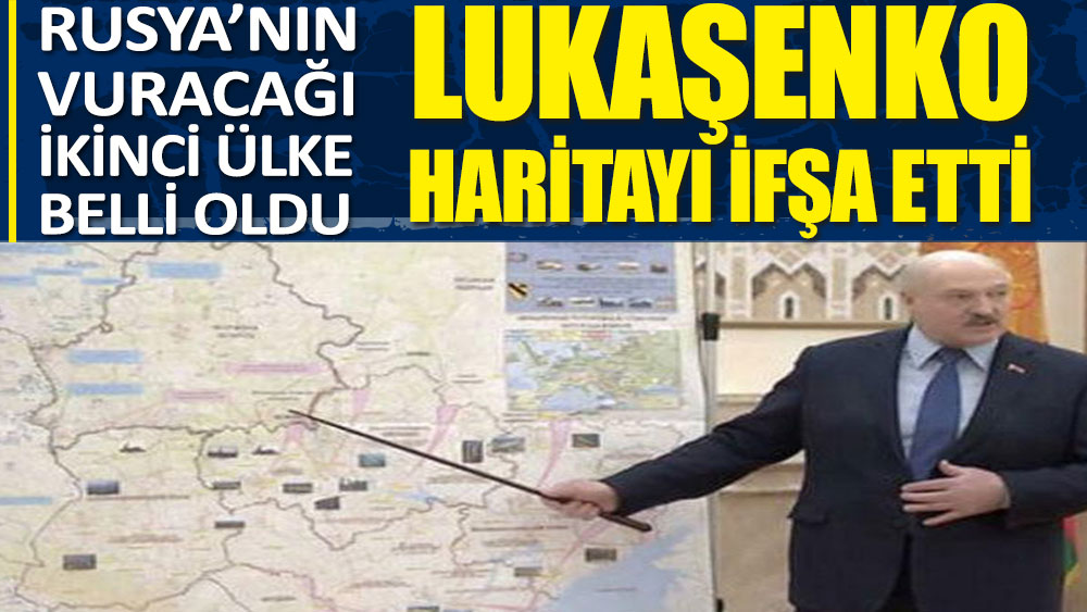Lukaşenko haritayı ifşa etti! Rusya'nın hedefinde hangi ülke var?