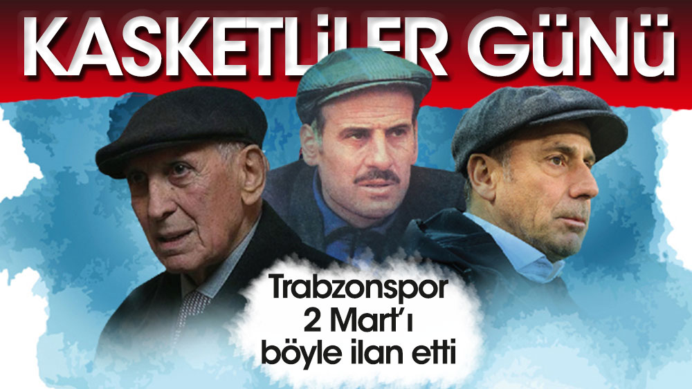 "Kasket, Trabzonspor'un bir halk takımı olduğunu söyler"