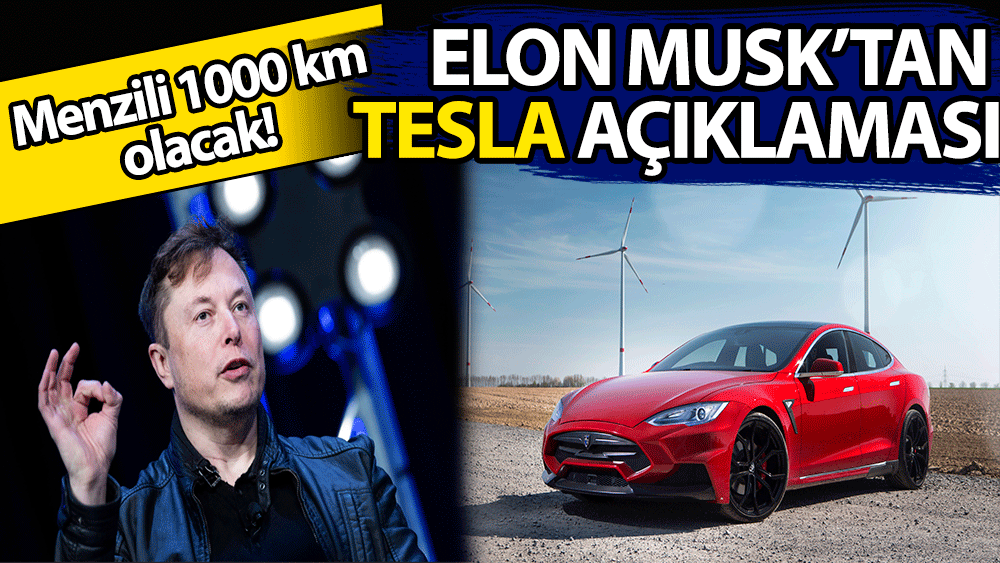 Elon Musk'tan Tesla açıklaması