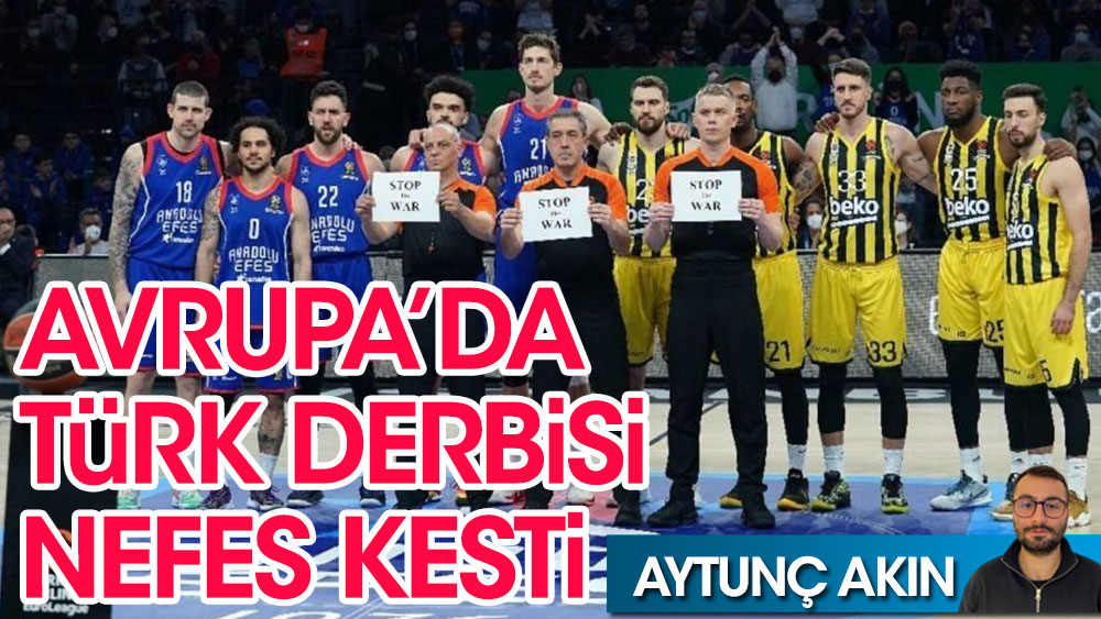 Nefes kesen derbide Anadolu Efes, Fenerbahçe'yi devirdi