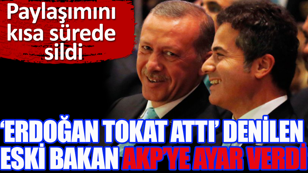 'Erdoğan tokat attı' denilen eski bakan Suat Kılıç AKP'ye ayar verdi
