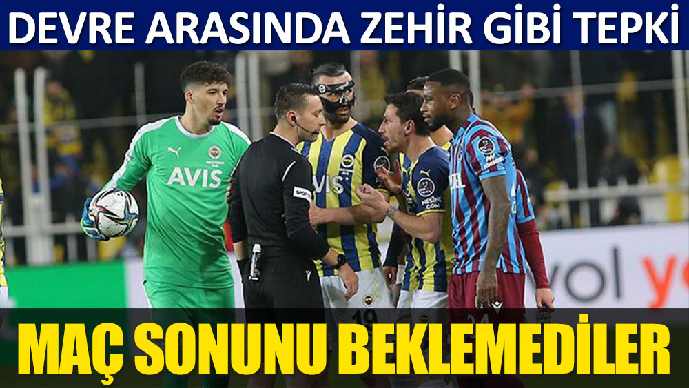 Fenerbahçe'den devre arasında zehir zemberek Zorbay Küçük paylaşımı