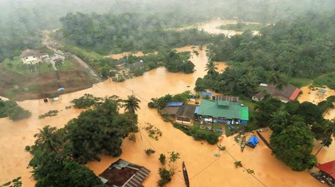 Malezya'da muson yağmurları sele neden oldu