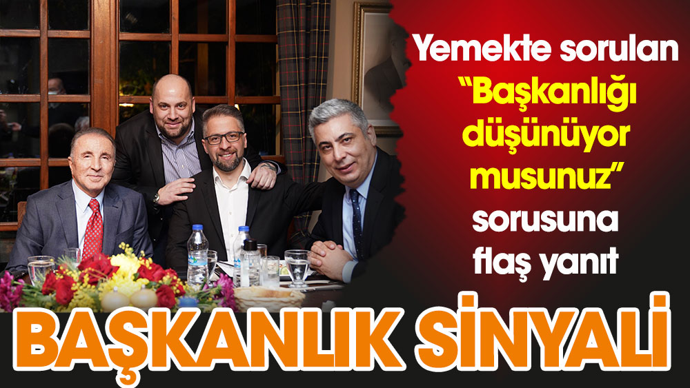 Galatasaray eski başkanı Ünal Aysal'dan başkanlık sinyali. Taraftarın merak ettiği soruyu yanıtladı
