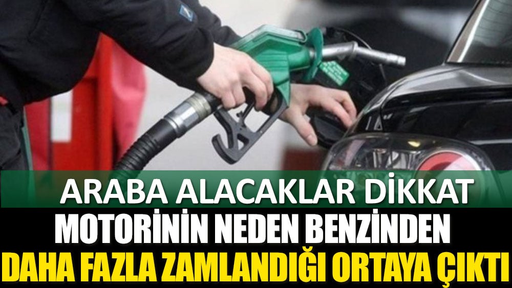 Araba alacaklar dikkat! Motorinin neden benzinden daha fazla zamlandığı ortaya çıktı!