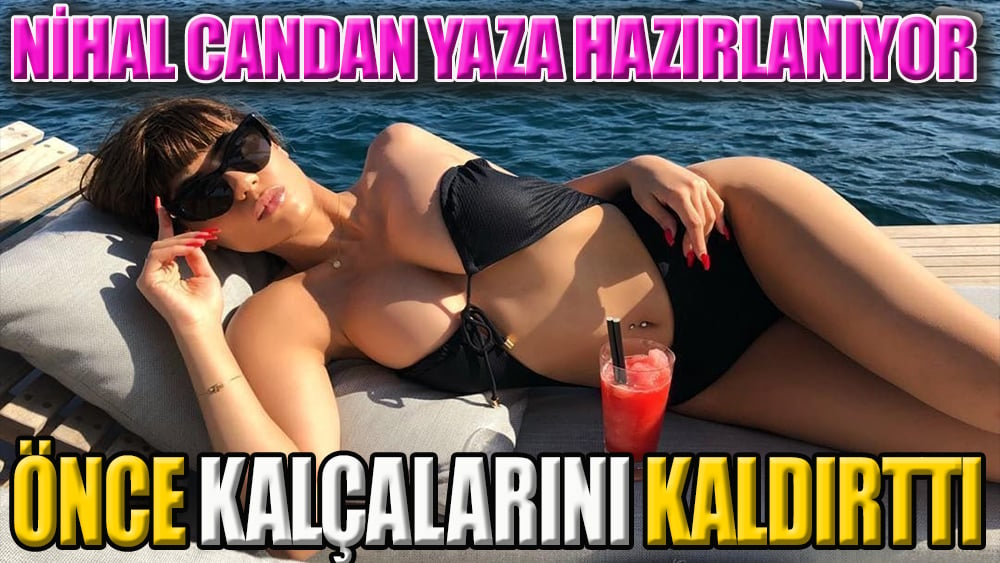 Kalçalarını kaldırtan Nihal Candan, paylaşımına şeftali imojisi koydu