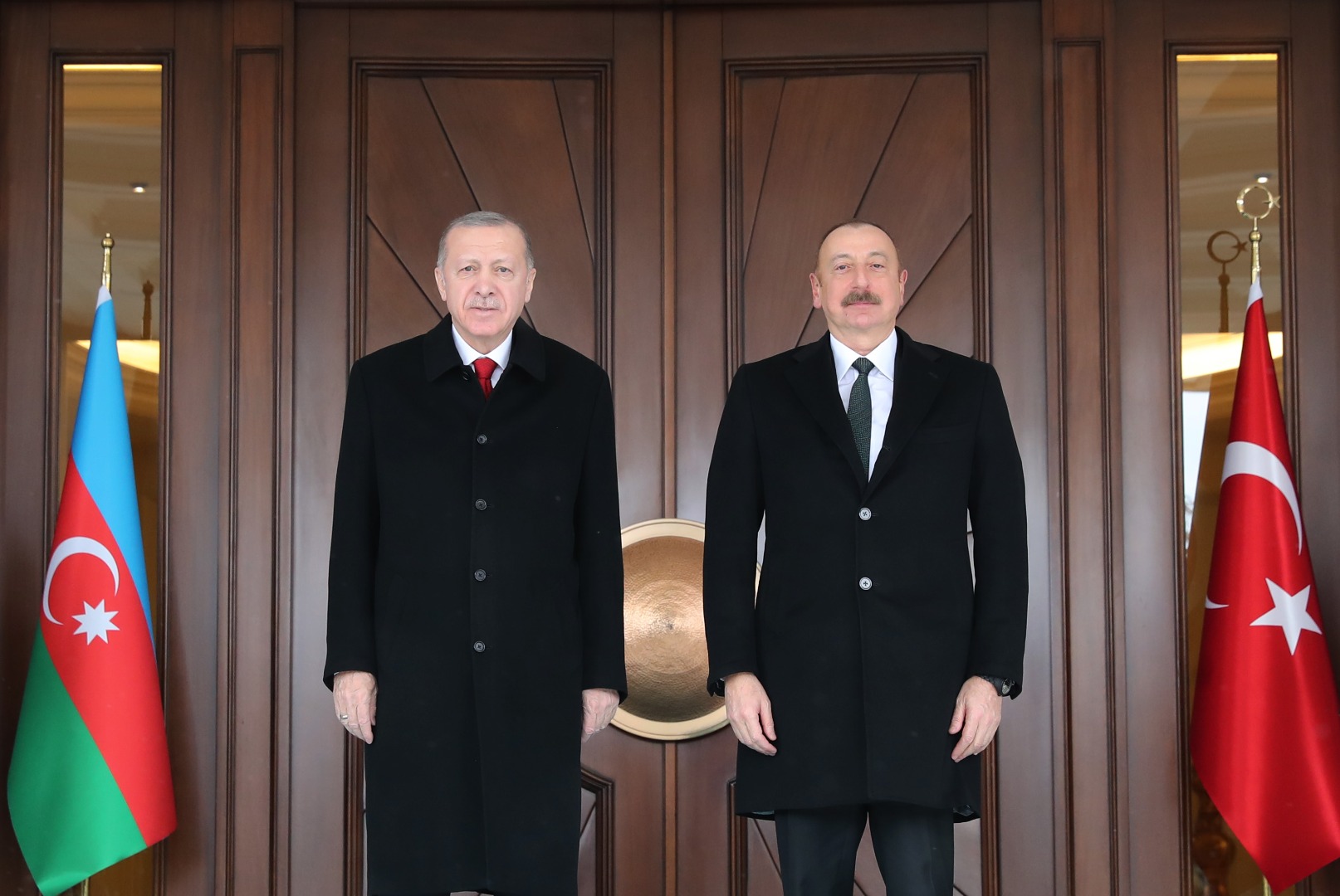 Cumhurbaşkanı Erdoğan İlham Aliyev ile görüştü