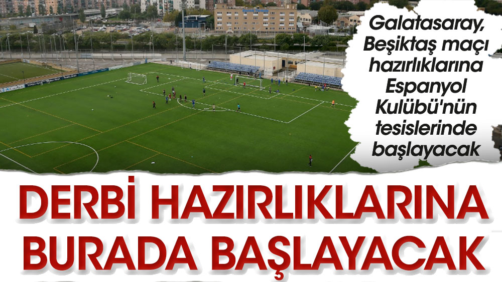Galatasaray'a Beşiktaş derbisi öncesi şok: Barcelona'dan dönemedi