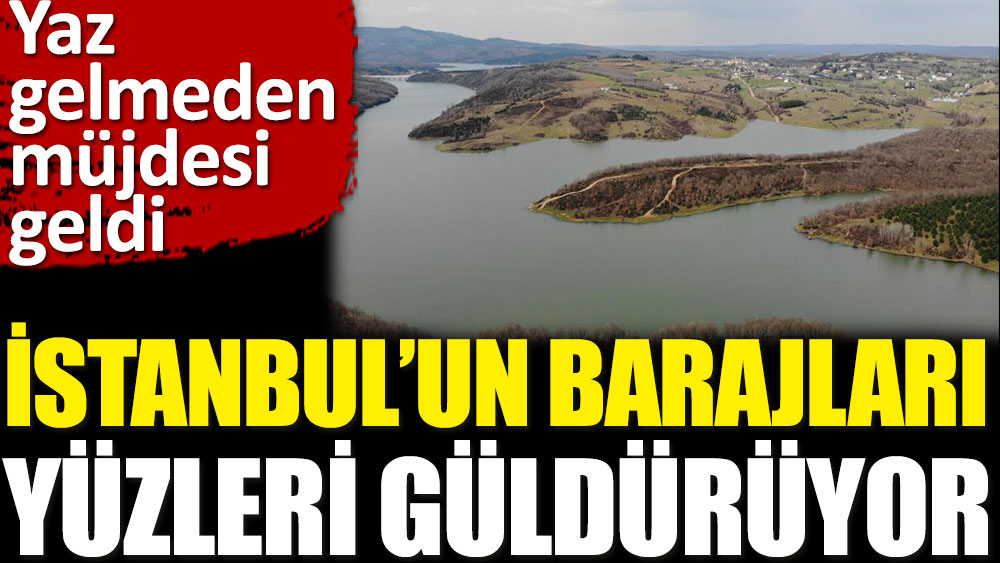 İstanbul'un barajları yüzleri güldürüyor