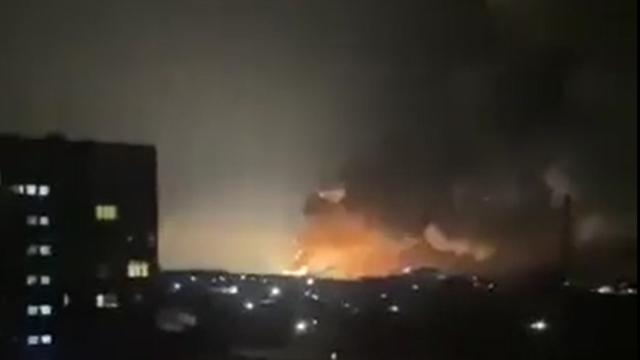 Ukrayna'nın liman kenti Mikolayiv'de patlama sesleri