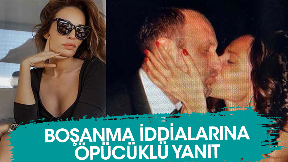 Güzide Duran’dan boşanma iddialarına öpücüklü yanıt!