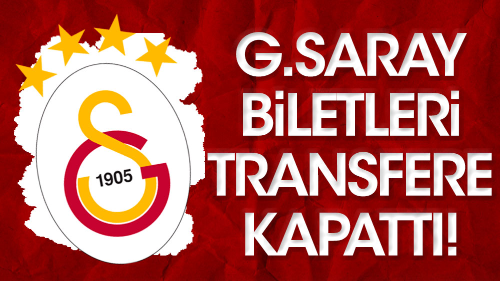 Son dakika: Galatasaray - Barcelona maçı biletleri ve kombineler transfere kapatıldı