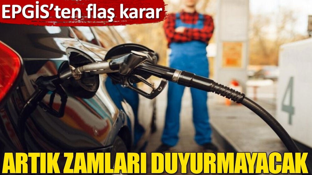 EPGİS’ten flaş karar: Artık zamları duyurmayacak