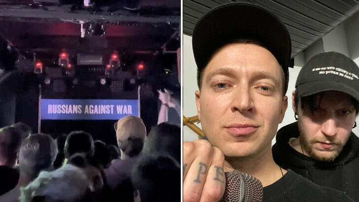 Rus rapçiden savaş karşıtı konser