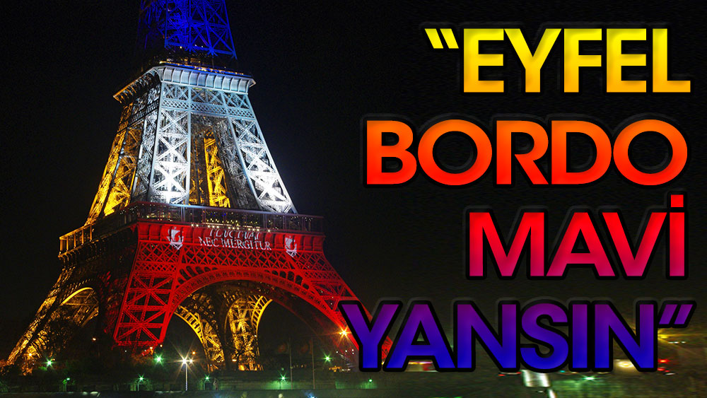 Eyfel Kulesi Trabzonspor için Bordo - Mavi yanacak mı?