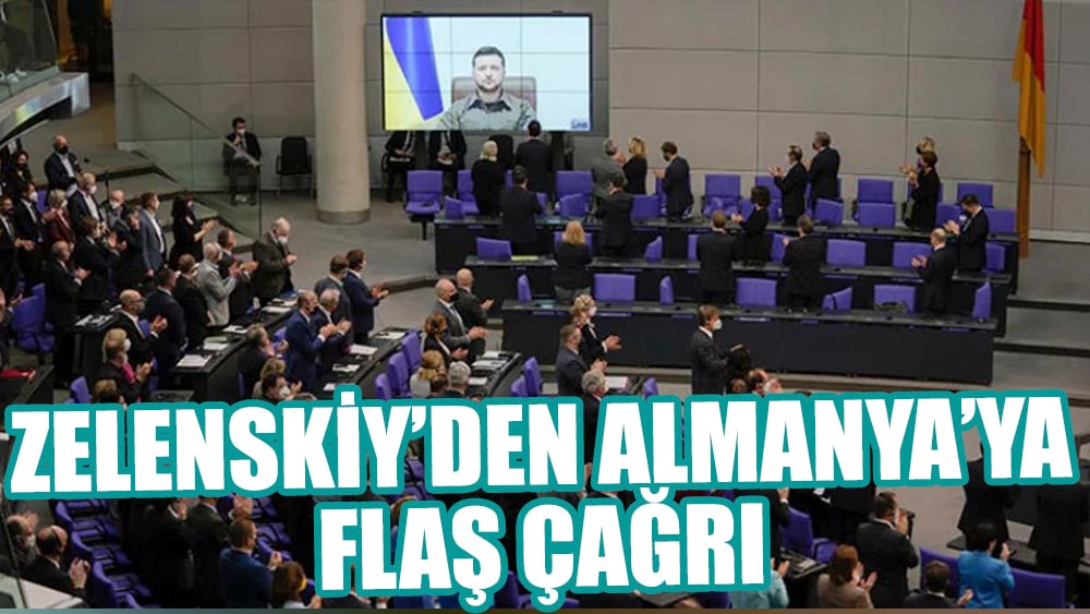 Zelenskiy'den Almanya'ya flaş çağrı