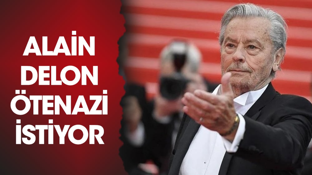 Yıldız oyuncu Alain Delon ötenazi istiyor!