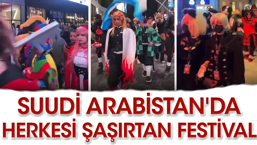 Suudi Arabistan'da herkesi şaşırtan festival