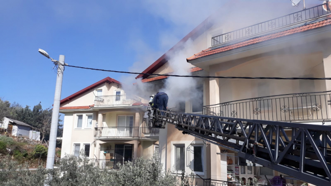 Muğla'da 1 saat içinde üç evde yangın