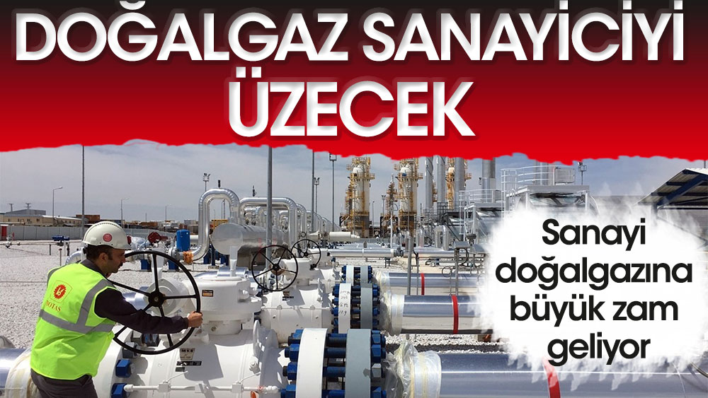 Doğalgaz sanayiciyi üzecek