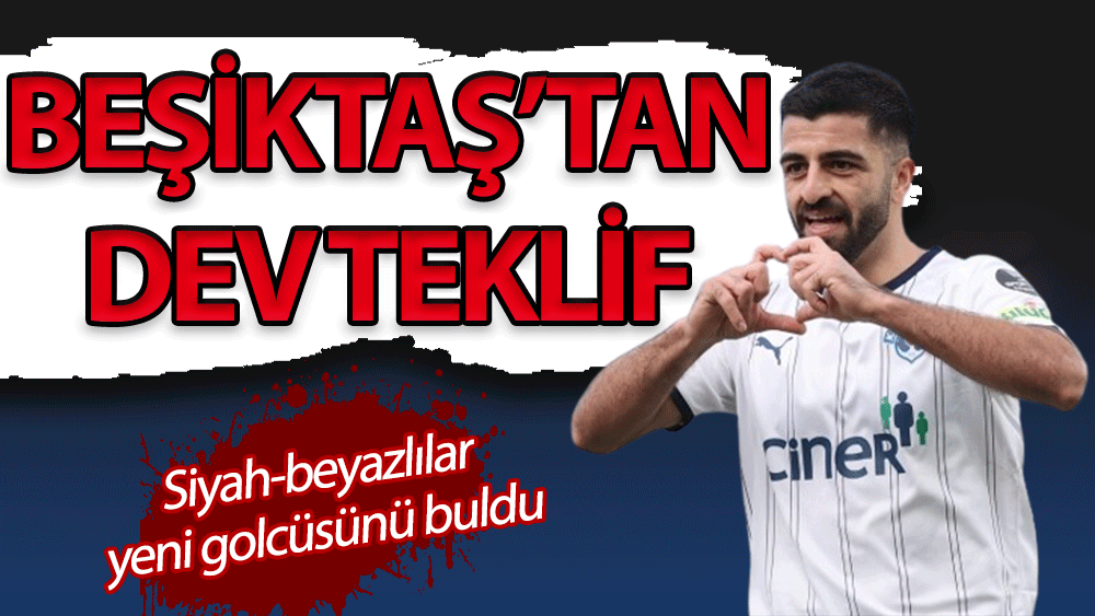Beşiktaş yeni golcüsünü Kasımpaşa'da buldu
