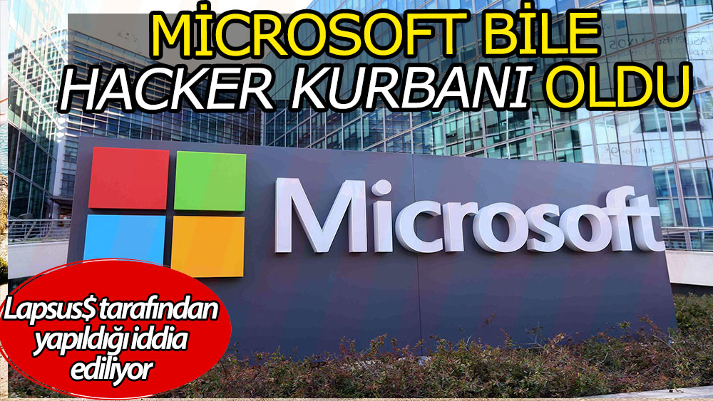 Microsoft bile hacker kurbanı oldu