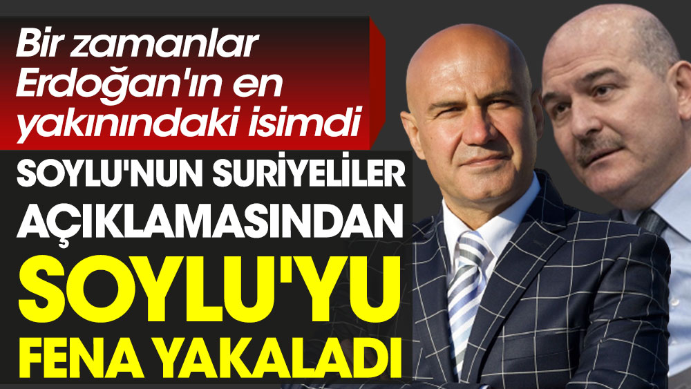 Bir zamanlar Erdoğan'ın en yakınındaki isim Turhan Çömez, Süleyman Soylu'yu Suriyeliler açıklamasından fena yakaladı