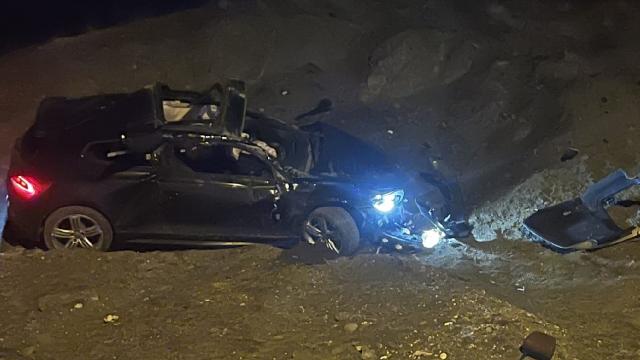 Çorum'daki kazada araçtan fırlayan iki kişi öldü