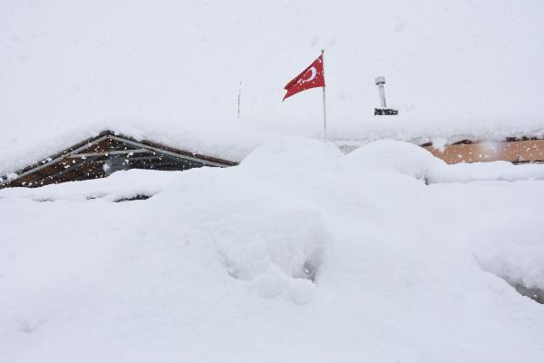 Bitlis'te 294 köy yolu kardan kapalı