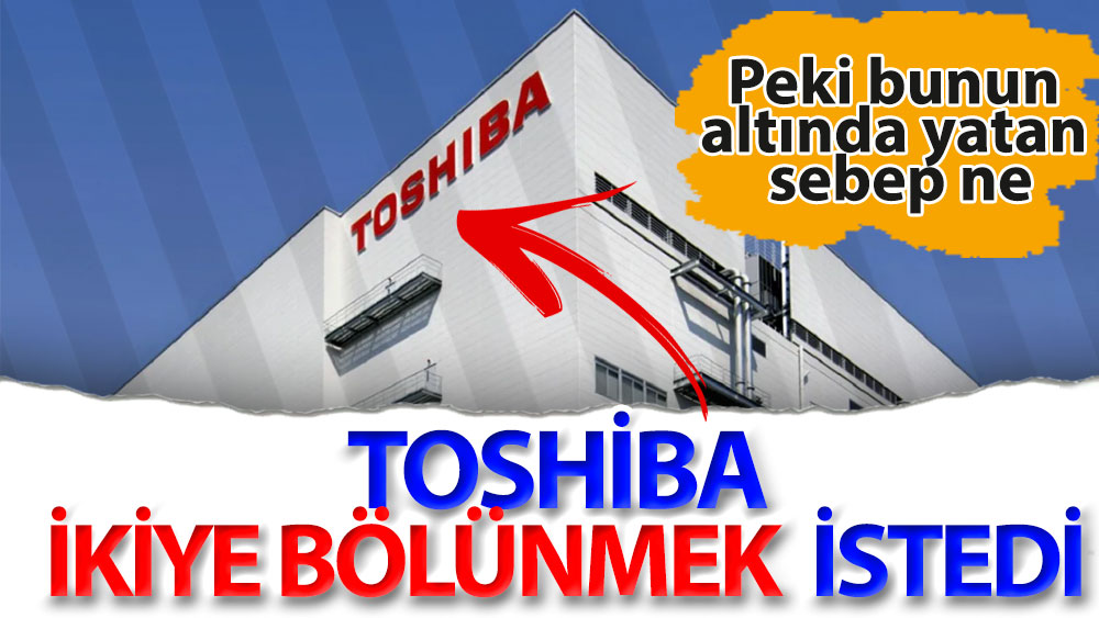 Toshiba ikiye bölünmek istedi. Peki bunun altında yatan sebep ne?