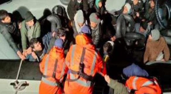 Muğla'da 38 düzensiz göçmen kurtarıldı