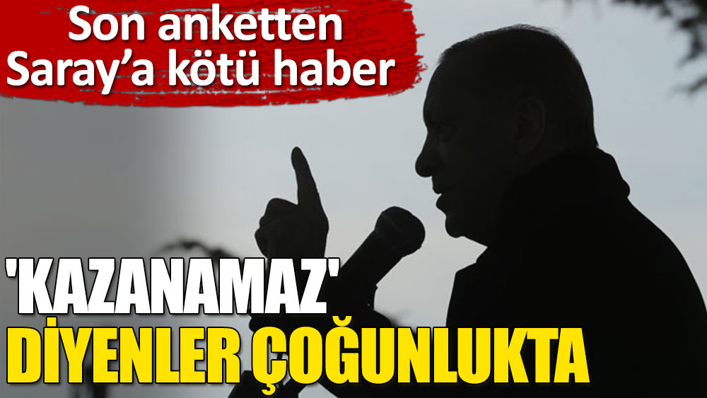 MetroPOLL anketi: 'Erdoğan kazanamaz' diyenler çoğunlukta