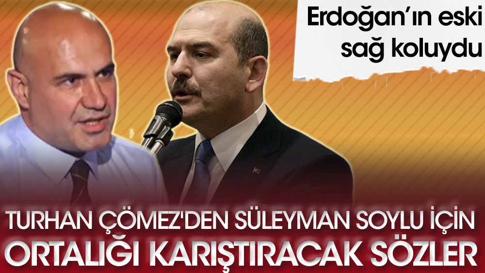 Erdoğan'ın eski doktoru Turhan Çömez'den İçişleri Bakanı Süleyman Soylu için ortalığı karıştıracak sözler