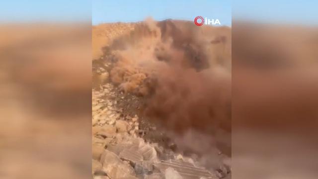 Umman'da mermer ocağı çöktü: 6 kişi hayatını kaybetti
