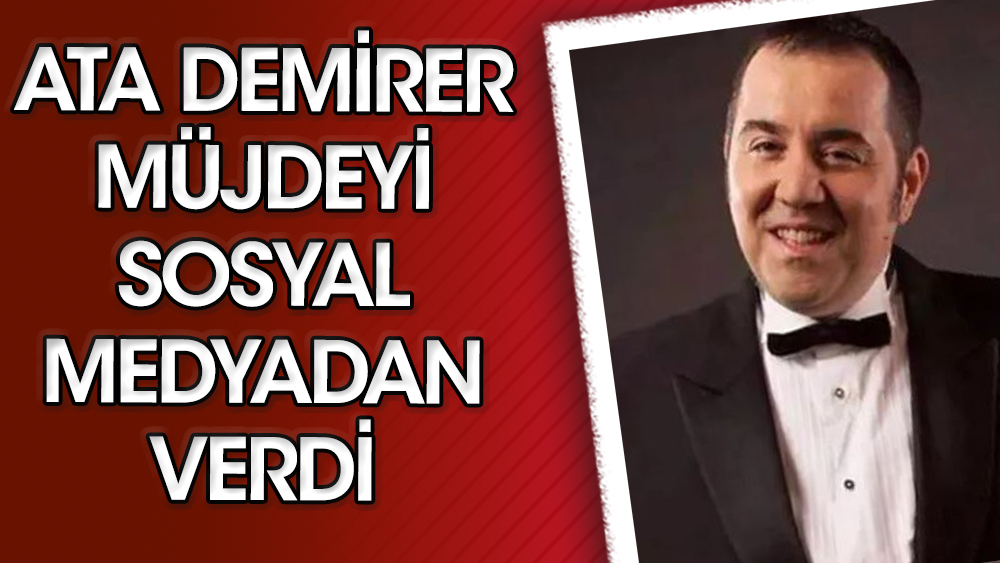 Ata Demirer, müjdeyi verdi! ''Bursa bülbülü yola çıktı''