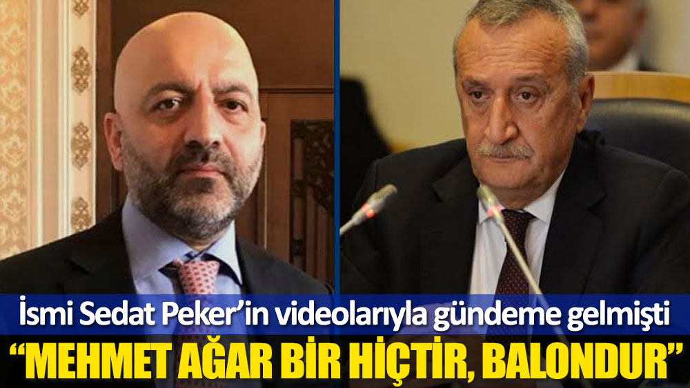Sedat Peker’in videolarıyla gündeme gelen Mansimov: Mehmet Ağar bir hiçtir, balondur
