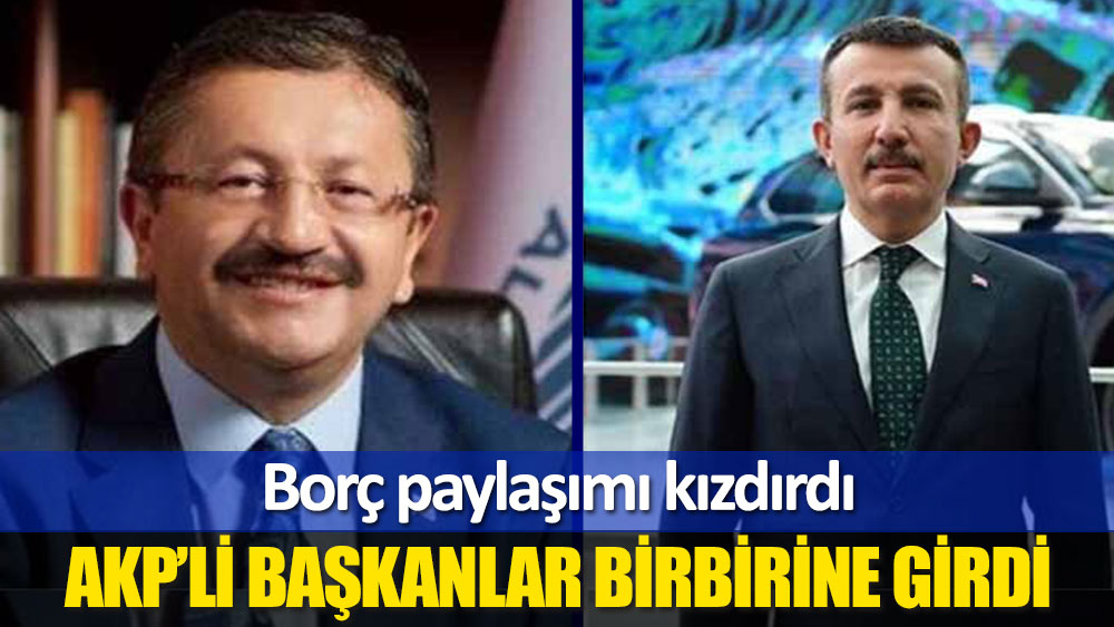 AKP’li başkanların borç kavgası